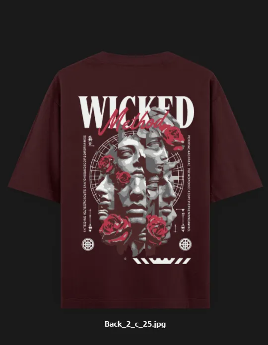 Wicked Methods Oversized T-Shirt — view 7