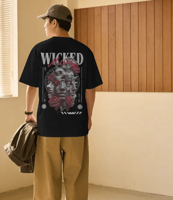 Wicked Methods Oversized T-Shirt — view 3