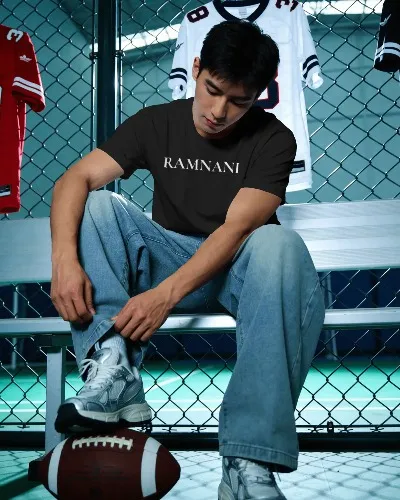 Bravery Oversized Graphic T-Shirt — view 4