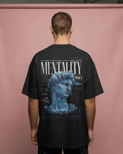 Mentality Oversized T-Shirt — view 5